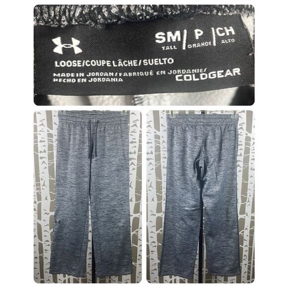 Under Armour Loose Fit Coldgear Space Dyed Activewear Pants sz S Tall - Picture 1 of 14